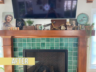  MANTLE MAKEOVER - From sooty to superb in a few easy steps!