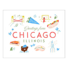  Greetings From Chicago Print 8x10 (KS)