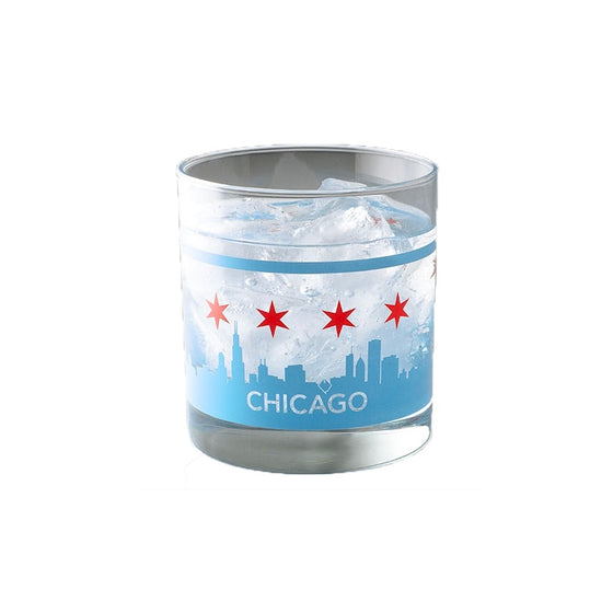 Chicago Skyline Tumbler Glass