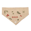 Naughty/Nice Large Collar Bandana