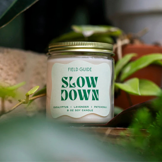 Slow Down Self-Care Soy Candle