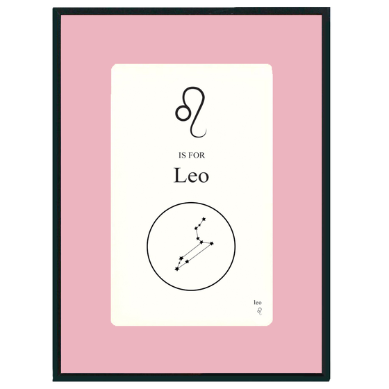 Custom Zodiac Flashcard
