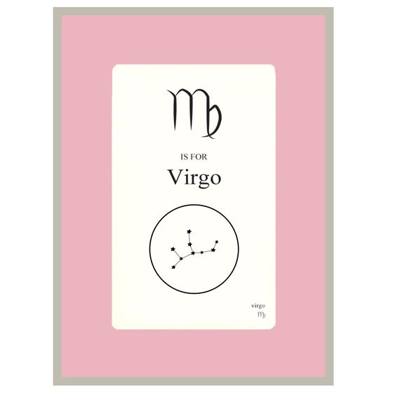 Custom Zodiac Flashcard
