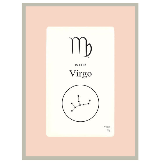 Custom Zodiac Flashcard