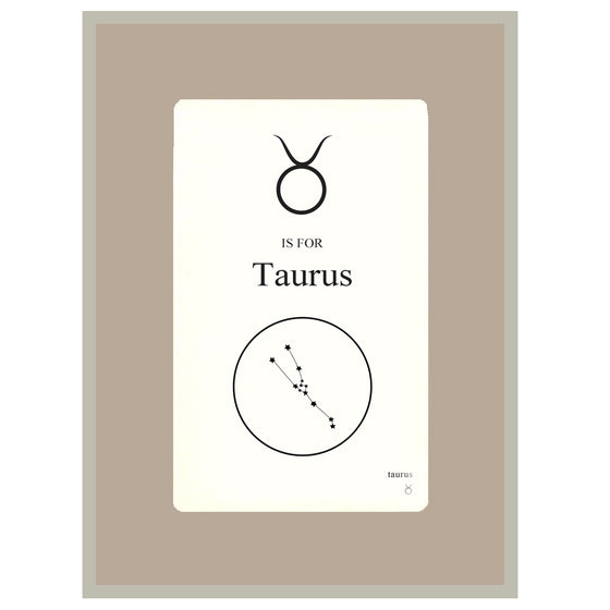 Custom Zodiac Flashcard