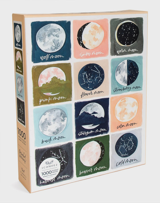 Painted Moons Puzzle