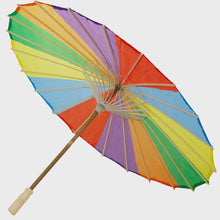  Rainbow Pride Sunshade Oilpaper Umbrella