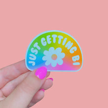  Just Getting Bi Sticker