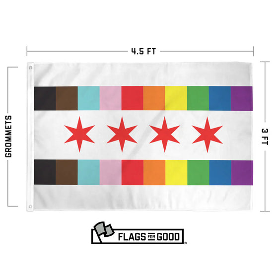 Chicago Pride Flag