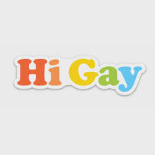  Hi Gay Sticker