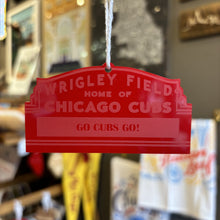  Wrigley Sign Red Acrylic Ornament