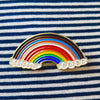 Foursided Chicago Pride Enamel Lapel Pin