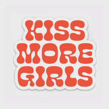  Kiss More Girls Sticker