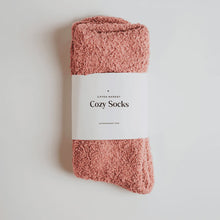  Cozy Cloud Rosette Pink Socks