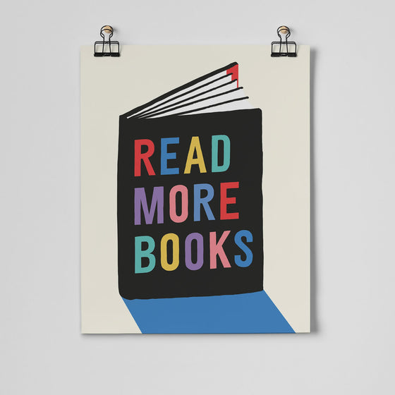 Read More Books Print 11x14