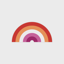  Lesbian Pride Rainbow Sticker