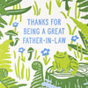 Woodsy Father-in-Law Card