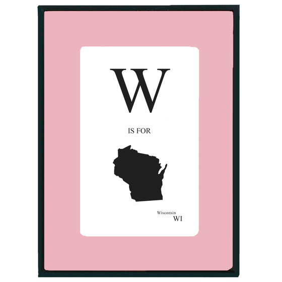 Custom State Flashcard