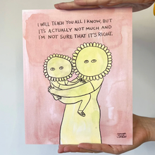  A Parent's Pledge 8x10 Print