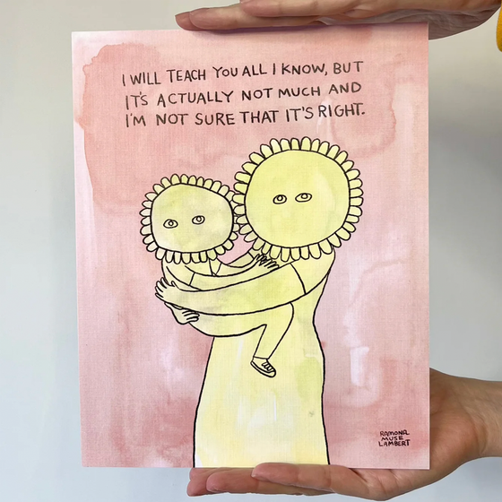 A Parent's Pledge 8x10 Print