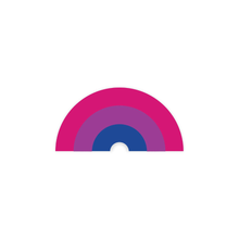  Bisexual Pride Rainbow Sticker