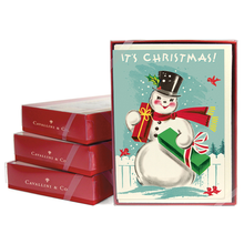  BOXED Snowman Card
