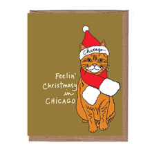  BOXED Cat with Hat & Scarf Card