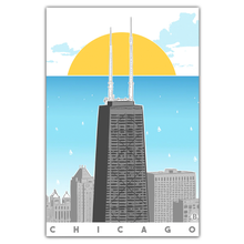  Chicago Lakeview Print 18x24