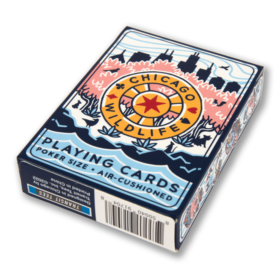 Chicago Wildlife Playing Cards