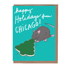  Cookie Rat City/State Christmas Card (Set of 8)