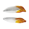 Amber Corn Shaped Dish