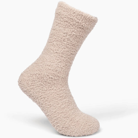 Cozy Cloud Ivory Socks