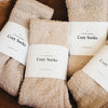 Cozy Cloud Ivory Socks