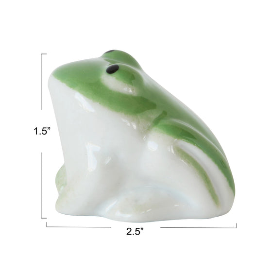 Stoneware Floating Frog