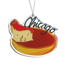  Chicago Deep Dish Pizza Ornament