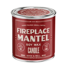  Fireplace Mantel Joyful Tidings Candle