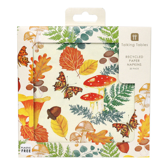 Forest Fall Paper Napkins 20pk