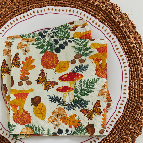 Forest Fall Paper Napkins 20pk