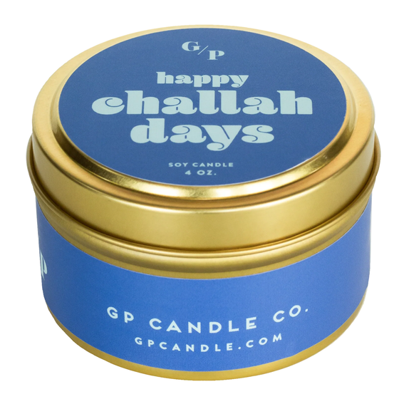 Happy Challah Days 4oz Candle