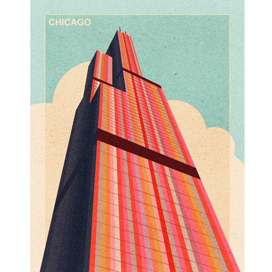 Sears Tower / I Won't Call It Willis 11x14