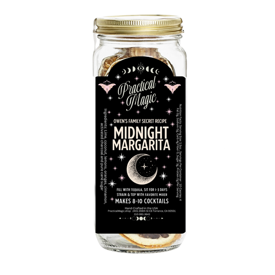 Midnight Margarita Craft Cocktail Infusion Drink Kit Jar