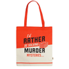 Murder Mystery Book Club Tote