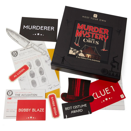 Host Your Own Murder Mystery at the Circus Game