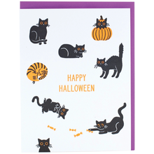  Scaredy Cat Halloween Card