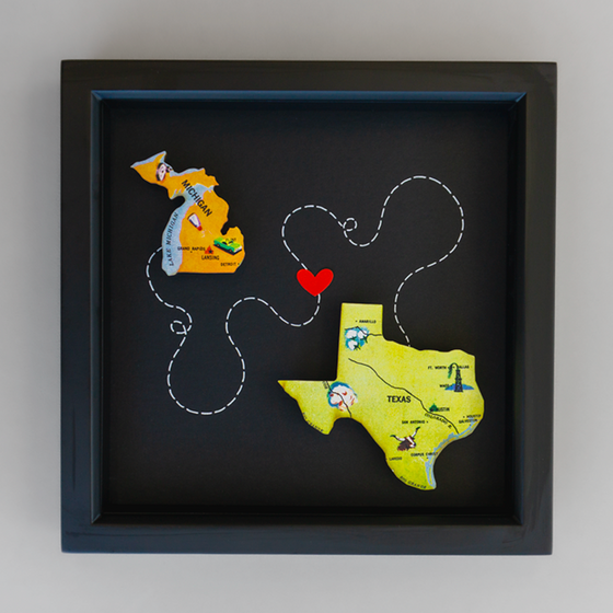 States in Love Shadowbox