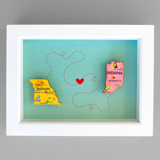 States in Love Shadowbox