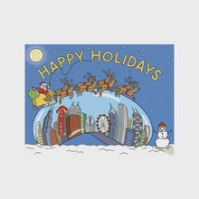  Chicago Bean Happy Holidays Christmas Cards Box Set (8)