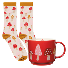  Toadstool Sip & Sox Set