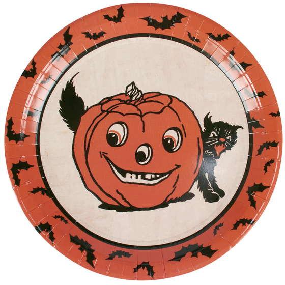 LG Vintage Halloween Plates