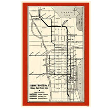  Subway Route No. 1 11x17